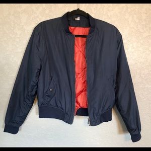 H&M Navy Bomber Jacket Size 4